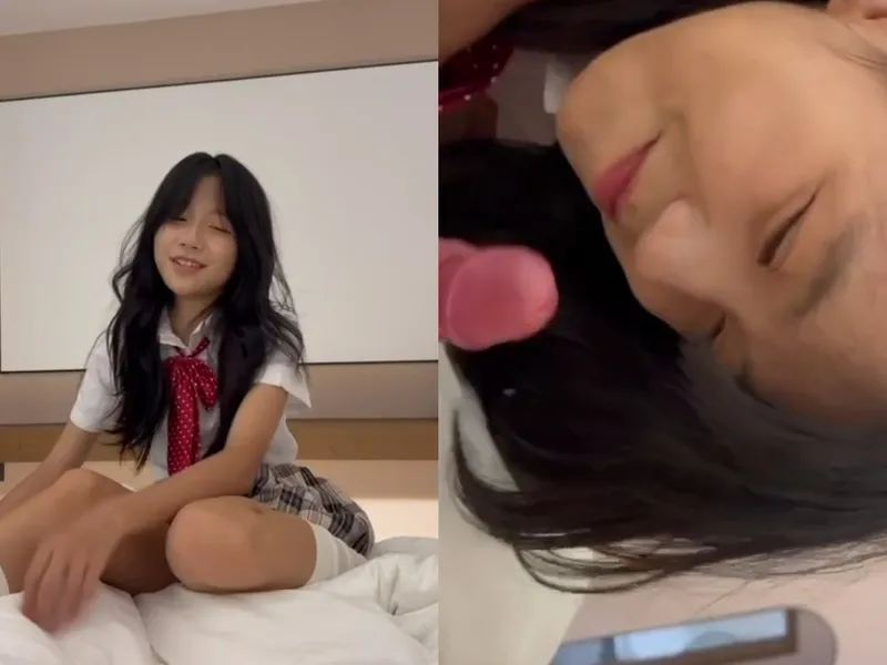 Em loli dễ thương liếm cậu bé biến em thành con em đào nứng lồn p1